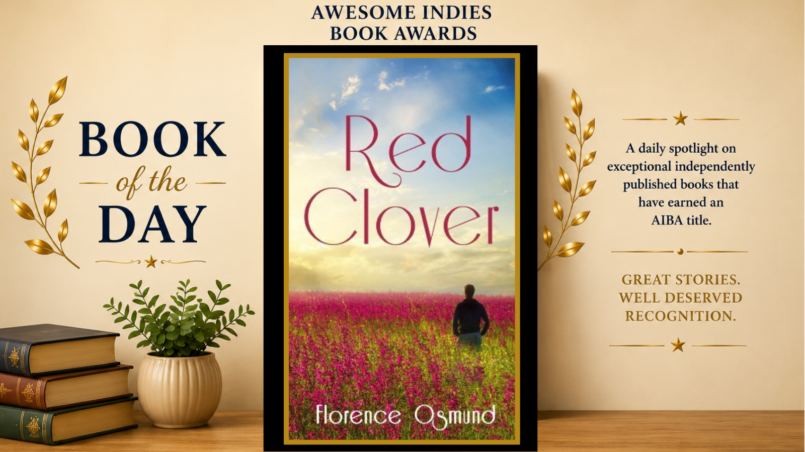 Red Clover by Florence Osmund