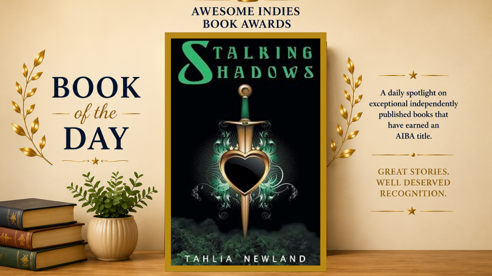 STALKING SHADOWS by TAHLIA NEWLAND